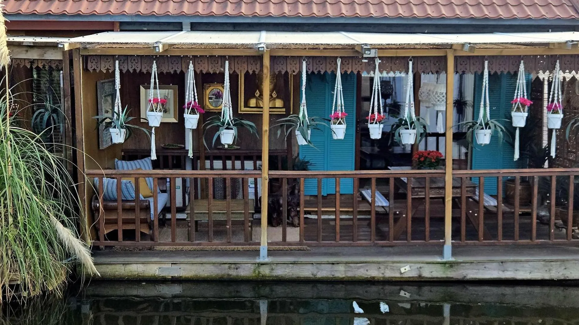 House Boat Studio With Waterfront Terrace Amesterdão Casa de hóspedes